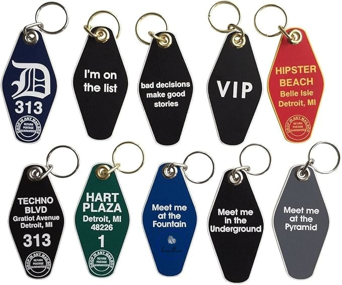 Custom Hotel Keychain