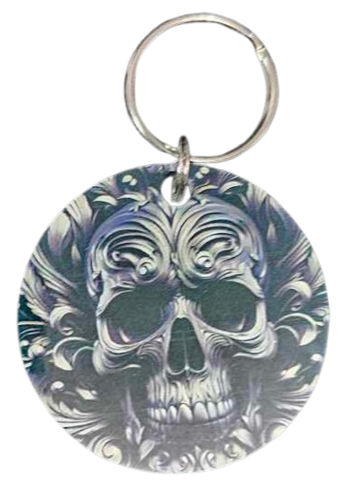 Custom Round Key Chain