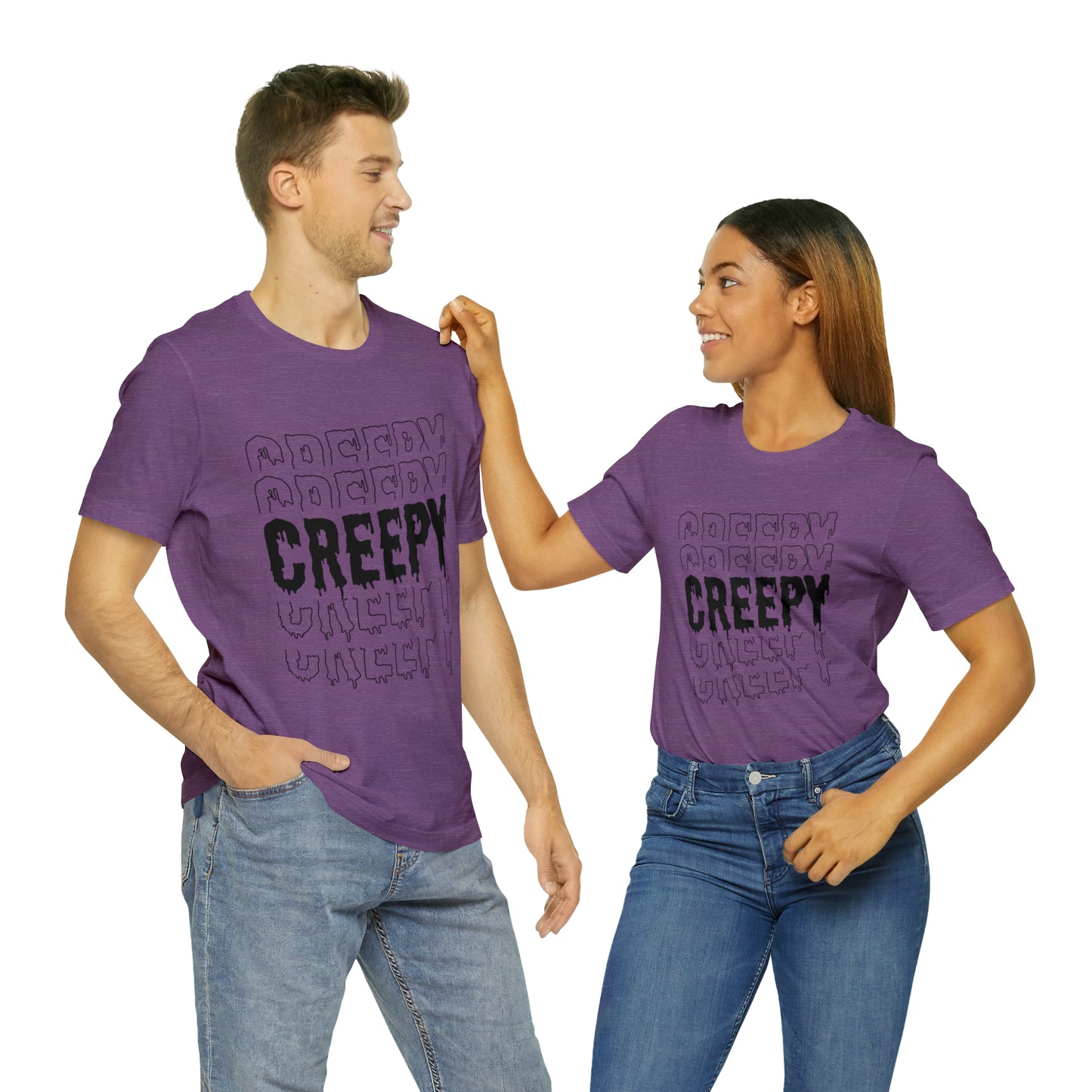 Creepy Unisex Jersey Short Sleeve Tee