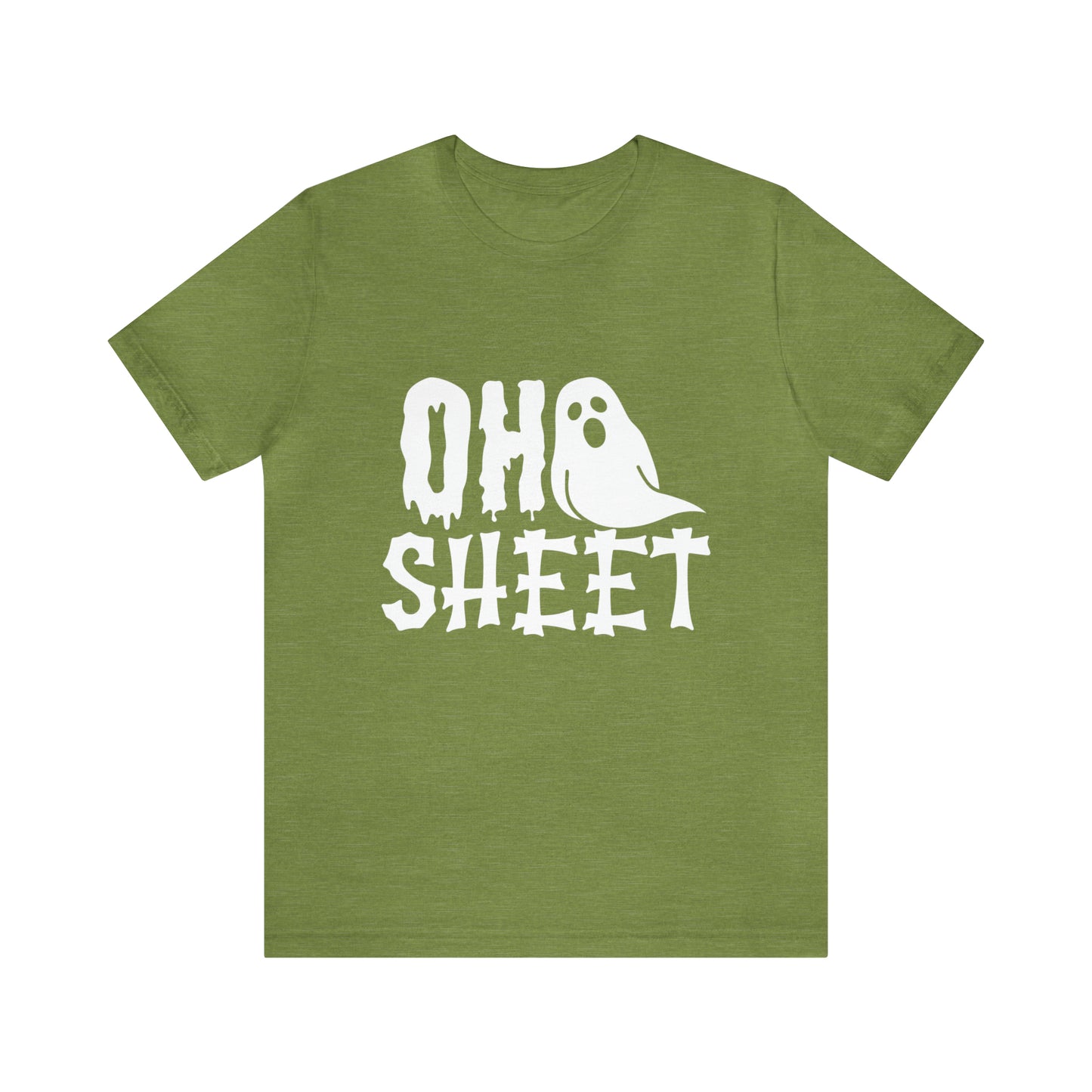Oh Sheet White Ghost Unisex Jersey Short Sleeve Tee