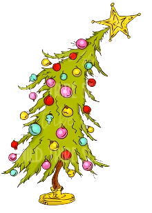 Youth Grinch Tree Design