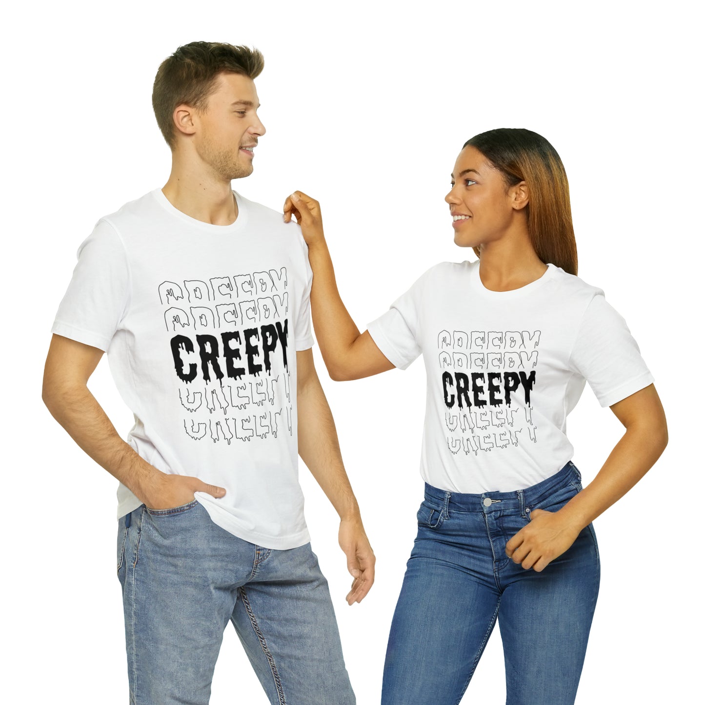 Creepy Unisex Jersey Short Sleeve Tee