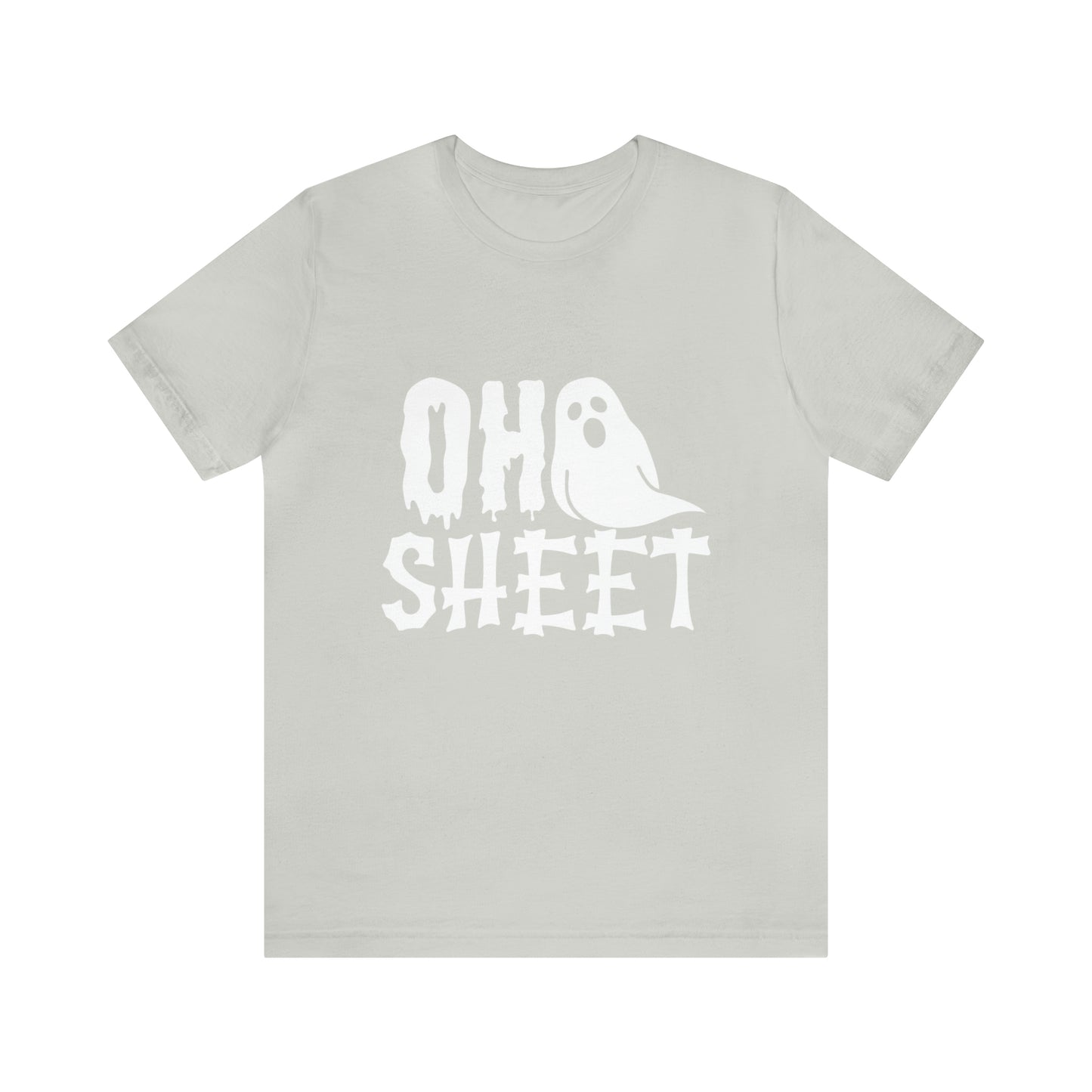 Oh Sheet White Ghost Unisex Jersey Short Sleeve Tee