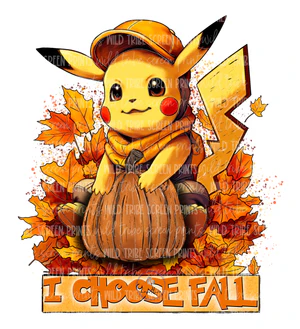 Pikachu Choose Fall Youth Design