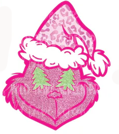 Youth Pink Grinch Design