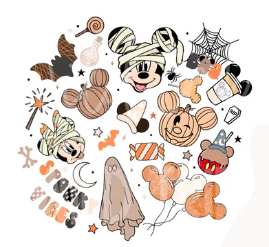 Youth Mickey Mummy Fall Design