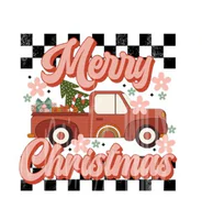 Red Truck Christmas Design - RTS