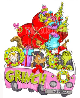 Youth Grinch Family Design