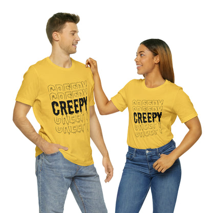 Creepy Unisex Jersey Short Sleeve Tee