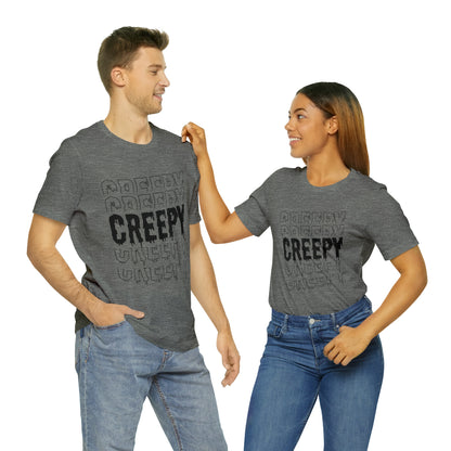 Creepy Unisex Jersey Short Sleeve Tee