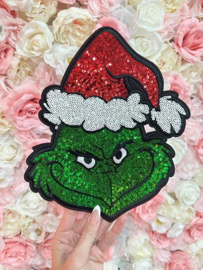 Green Man Sequin Design - RTS