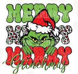 Youth Merry Merry Merry Grinchmas Design