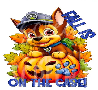 Youth Paw Patrol Fall Design