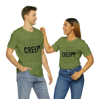 Creepy Unisex Jersey Short Sleeve Tee