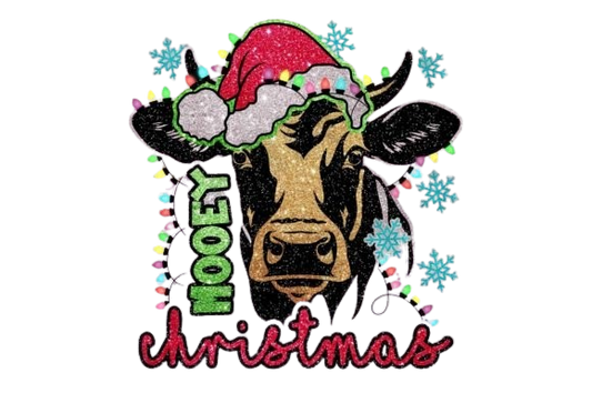 Christmas Cow Design - RTS