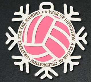 Volleyball Ornament