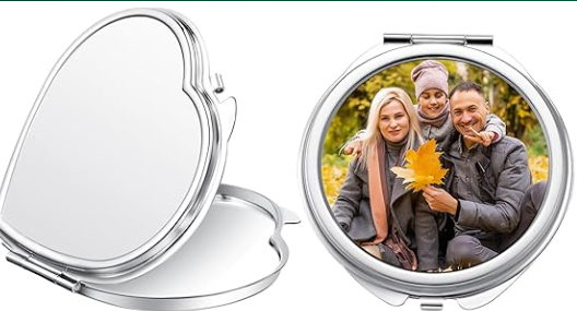 Small Compact Mirror for Women Gift Purse Travel