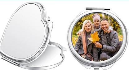 Small Compact Mirror for Women Gift Purse Travel